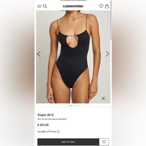 Tropic of C one piece